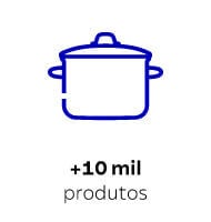 Mais de 10 mil produtos